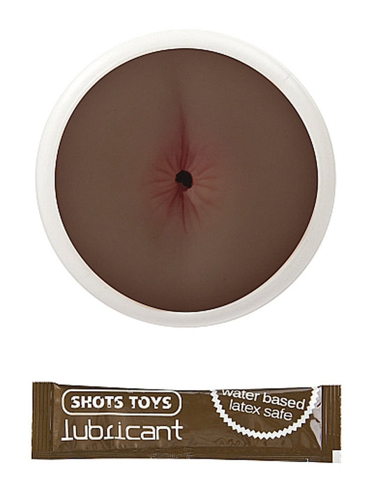 Shots America Dark Easy Rider Anal Masturbator Brown