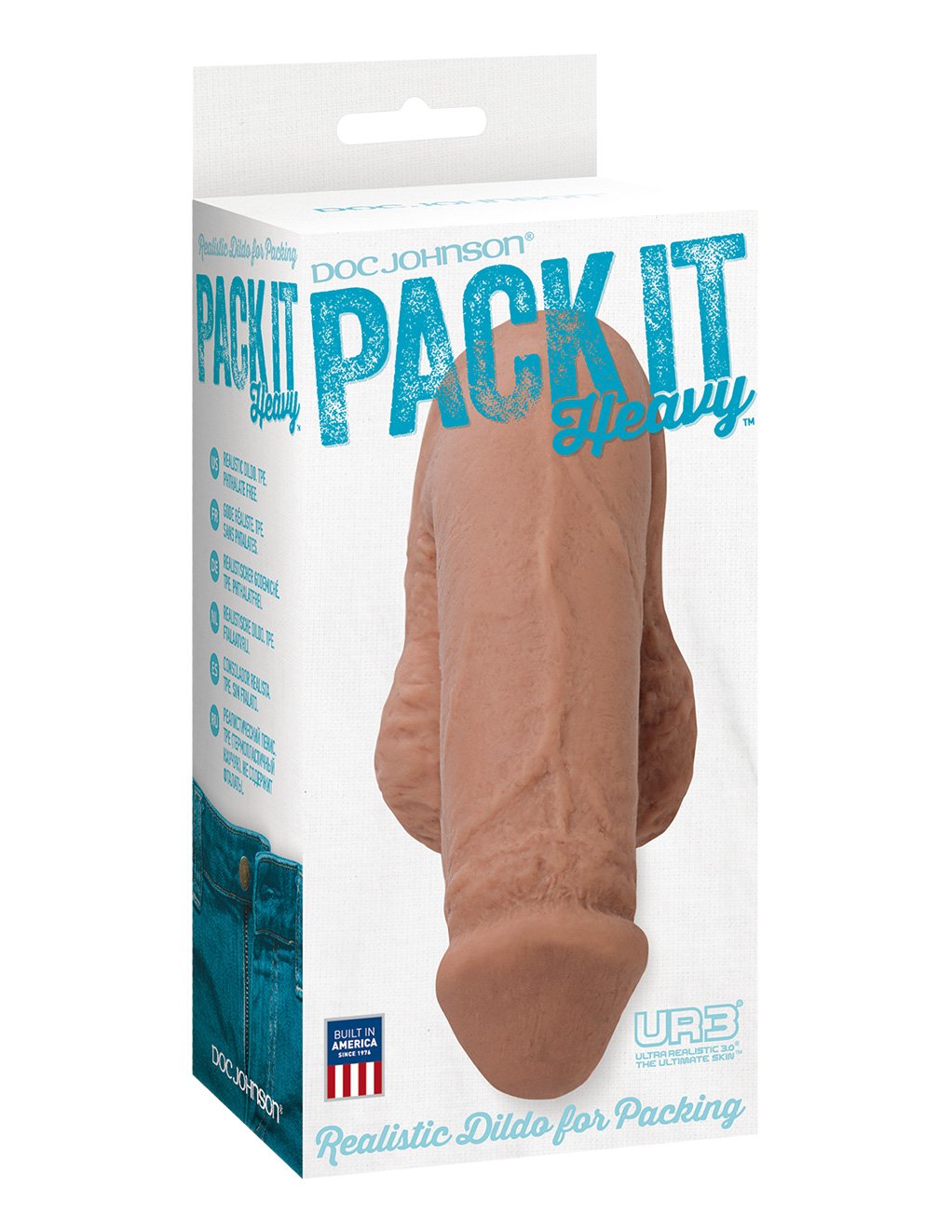 Doc Johnson Pack It Heavy Penis Extension Caramel