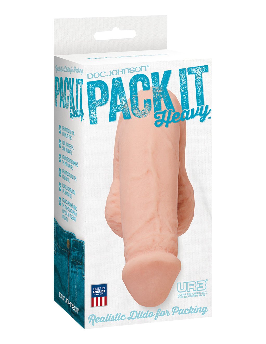 Doc Johnson Pack It Heavy Penis Extension Vanilla