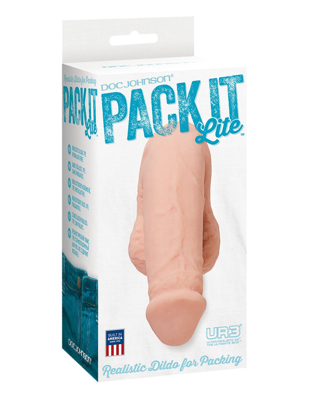 Doc Johnson Pack It Lite Penis Extension Vanilla