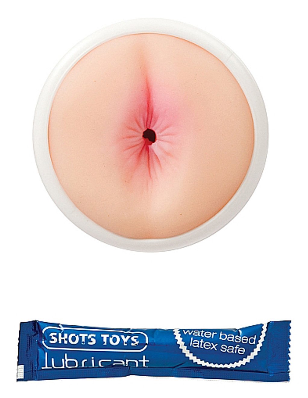 Shots America Cold Easy Rider Anal Masturbator Light Skin