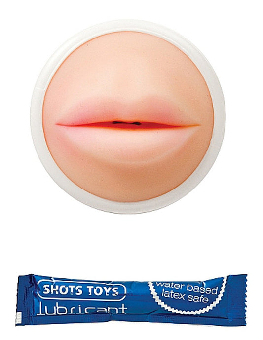 Shots America Cold Easy Rider Mouth Masturbator Light Skin