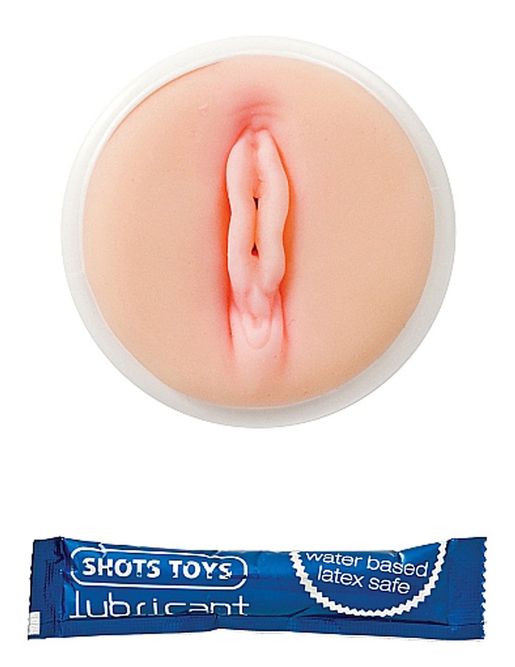 Shots America Hot Easy Rider Vaginal Masturbator Light Skin