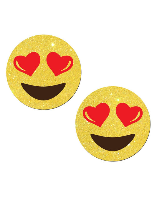 Pastease Heart Eyes Emoji Pasties