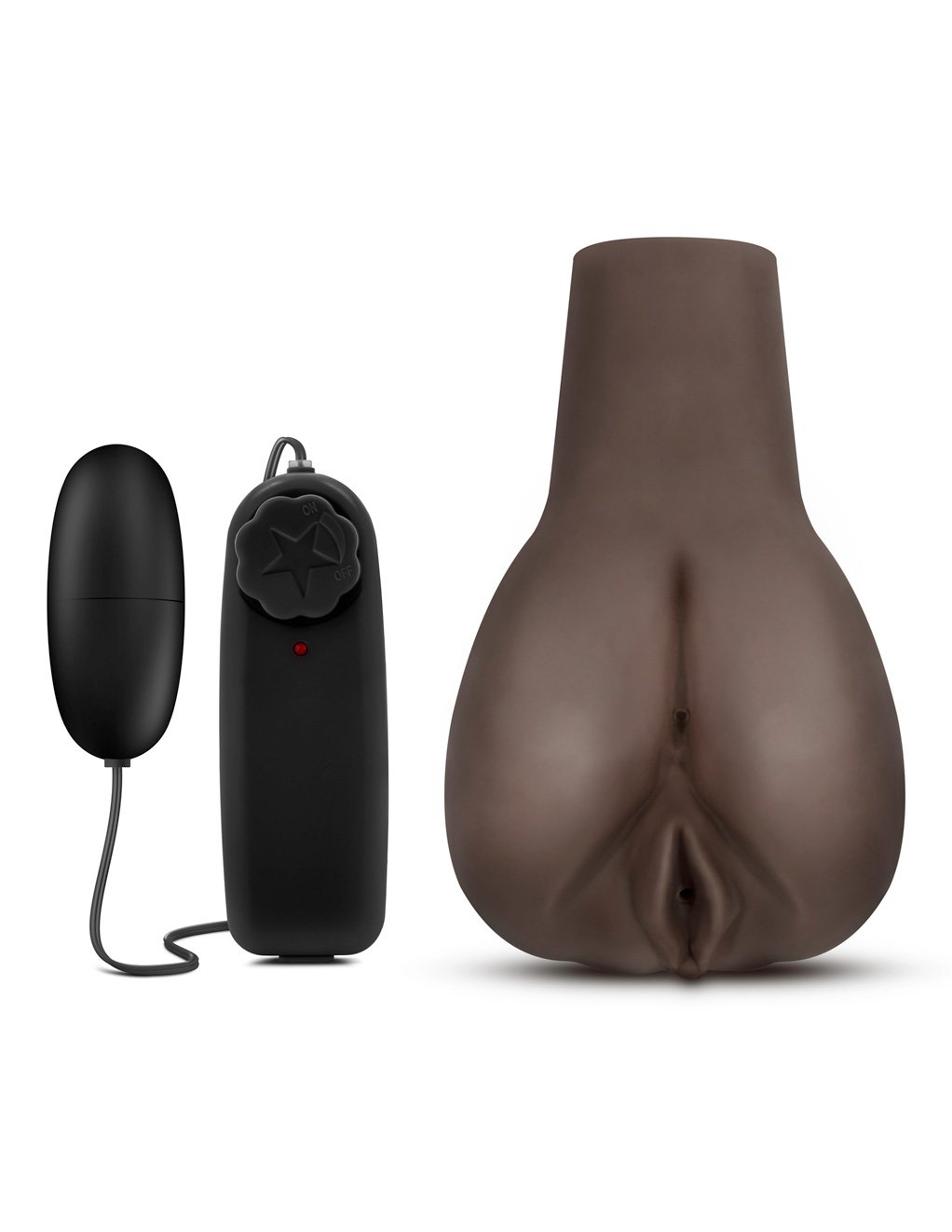 Blush Novelties Hot Chocolate Doggy Style Deanna Vibrating Masturbator