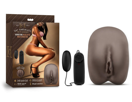 Blush Novelties Hot Chocolate Erin The Enchantress Realistic Vibrating Masturbator