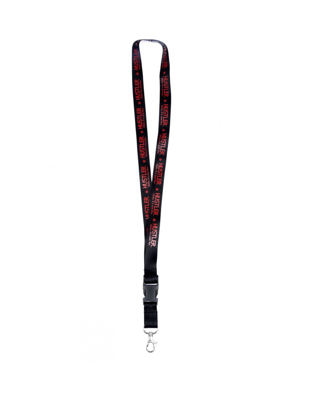 Hustler Logo Lanyard Black & Red - General Merchandise - Souvenirs