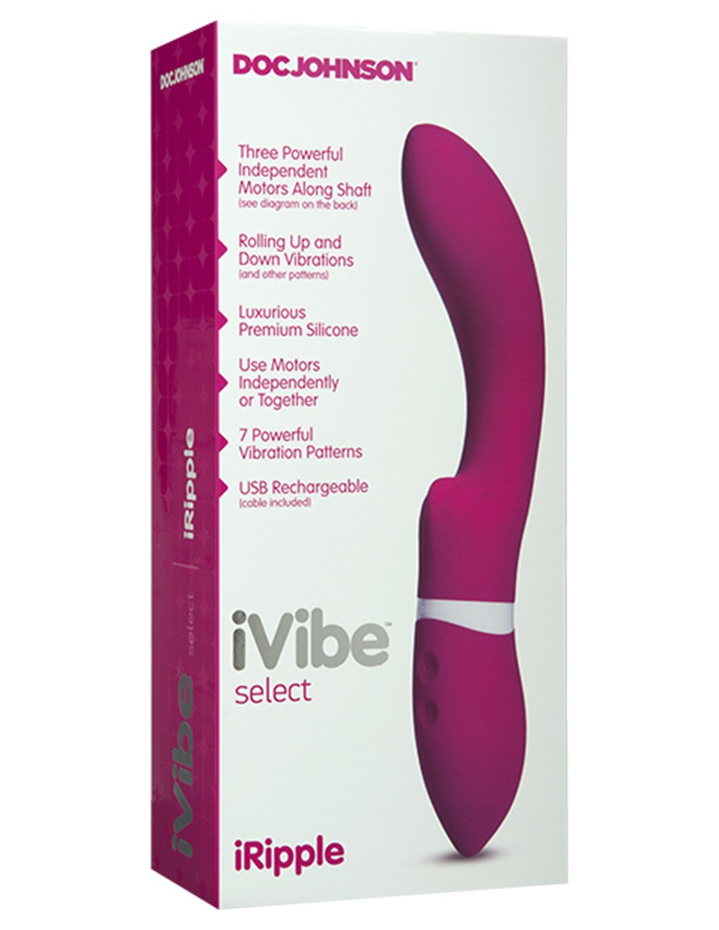 iVibe Select by Doc Johnson iRipple Vibrator - Novelties - G Spot