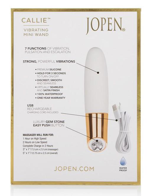 Jopen Callie Mini Wand Vibrator - Novelties - Massager