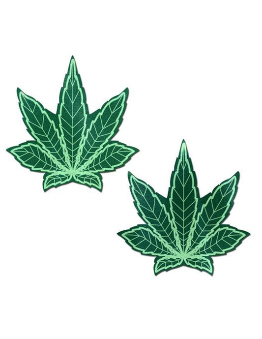 Indica Leaf Detail Pot Pasties