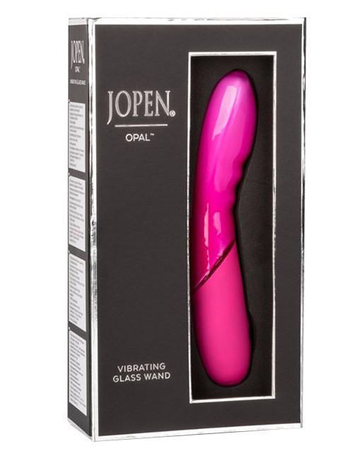 Jopen Opal Vibrating Glass Wand Pink - Novelties - Dual/Multi