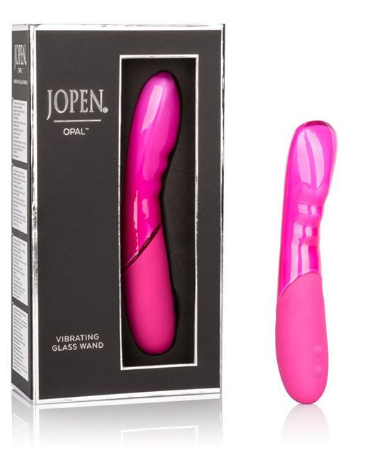 Jopen Opal Vibrating Glass Wand Pink