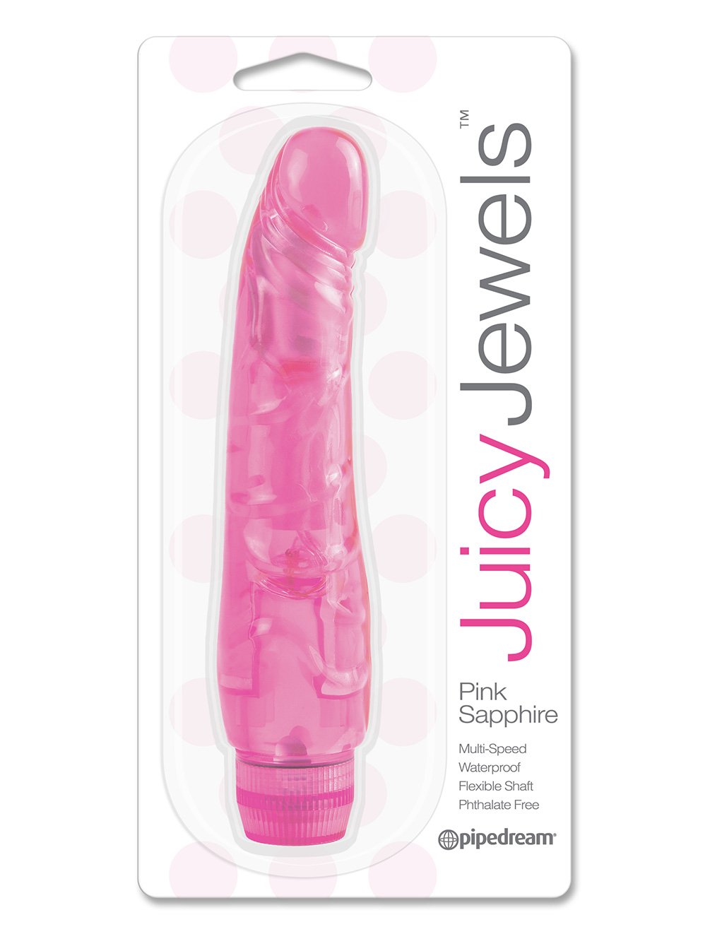 Juicy Jewels by Pipedream Pink Sapphire - Novelties - Massager