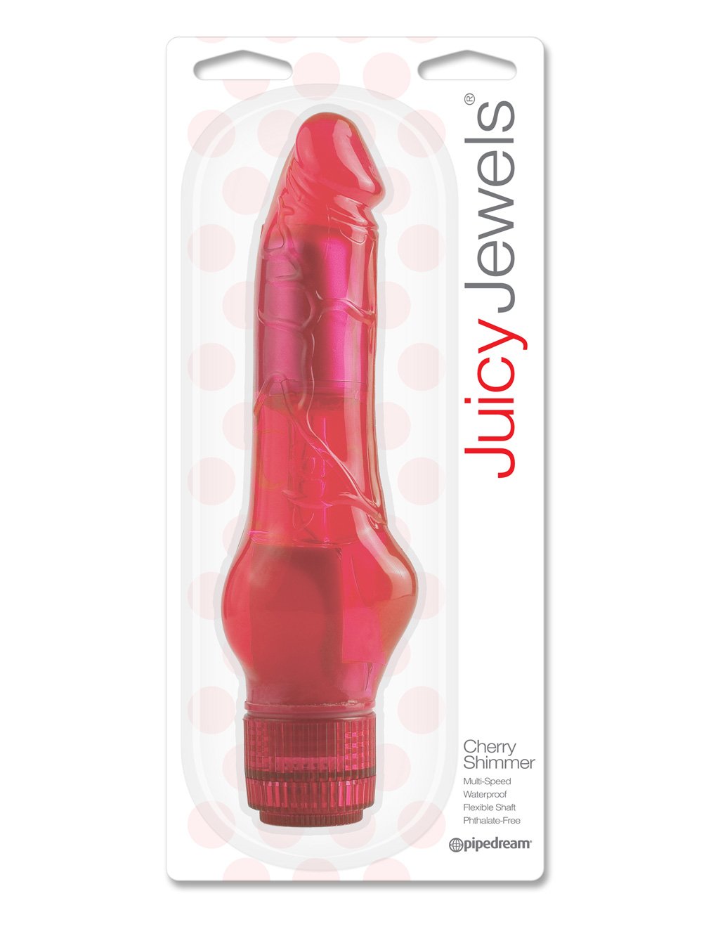 Juicy Jewels by Pipedream Cherry Shimmer Vibe