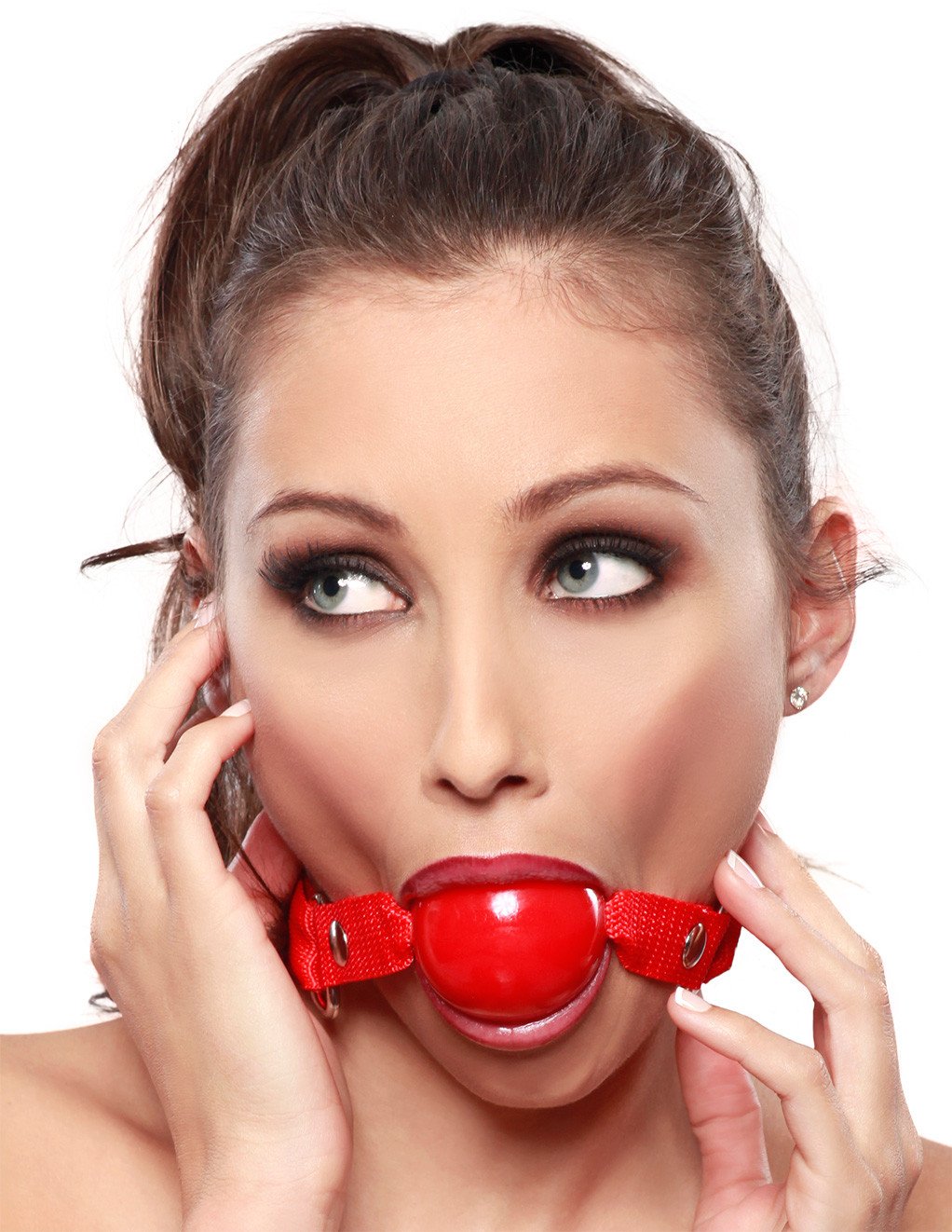 Fetish Fantasy Ruby Ball Gag
