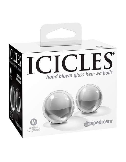 Icicles No 42 Glass Kegal Balls - Novelties - Glass