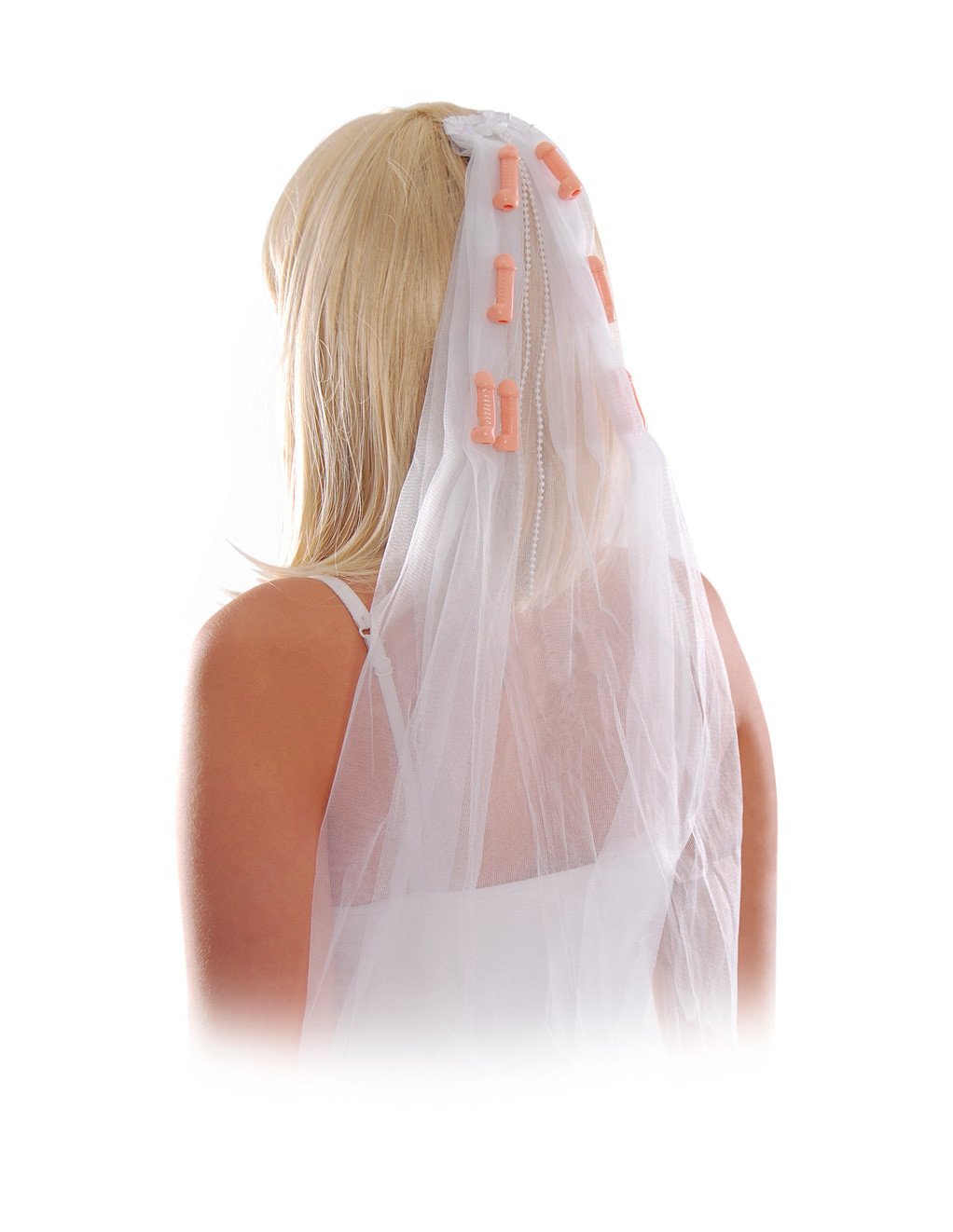Bachelorette Pecker Veil