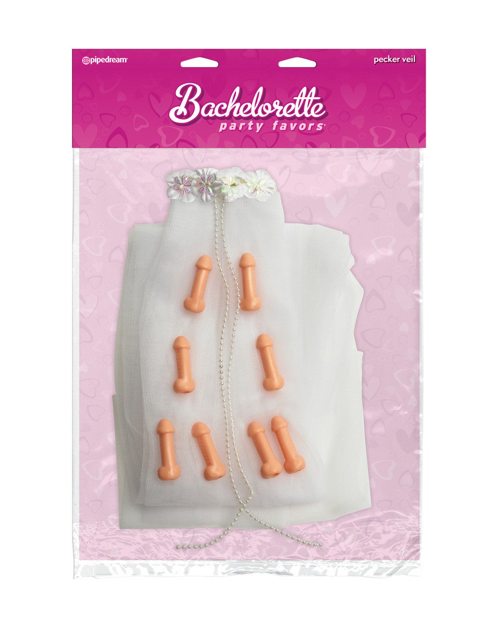 Bachelorette Pecker Veil package