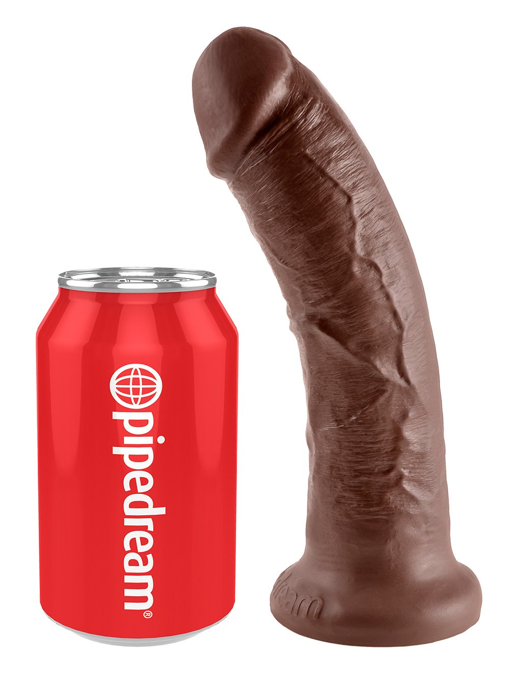 Pipedream King Cock 8 Inch Brown