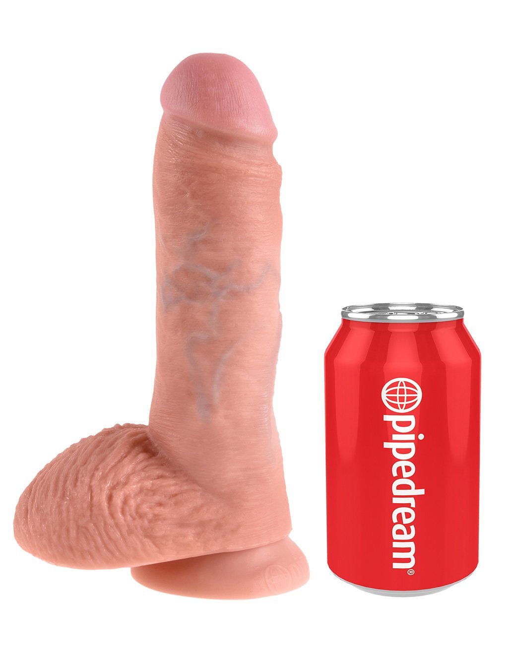 Pipedream King Cock 8 Inch With Balls