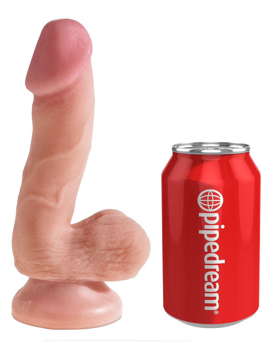 Pipedream King Cock Plus 6.5 Inch Dual Density Cock with Balls