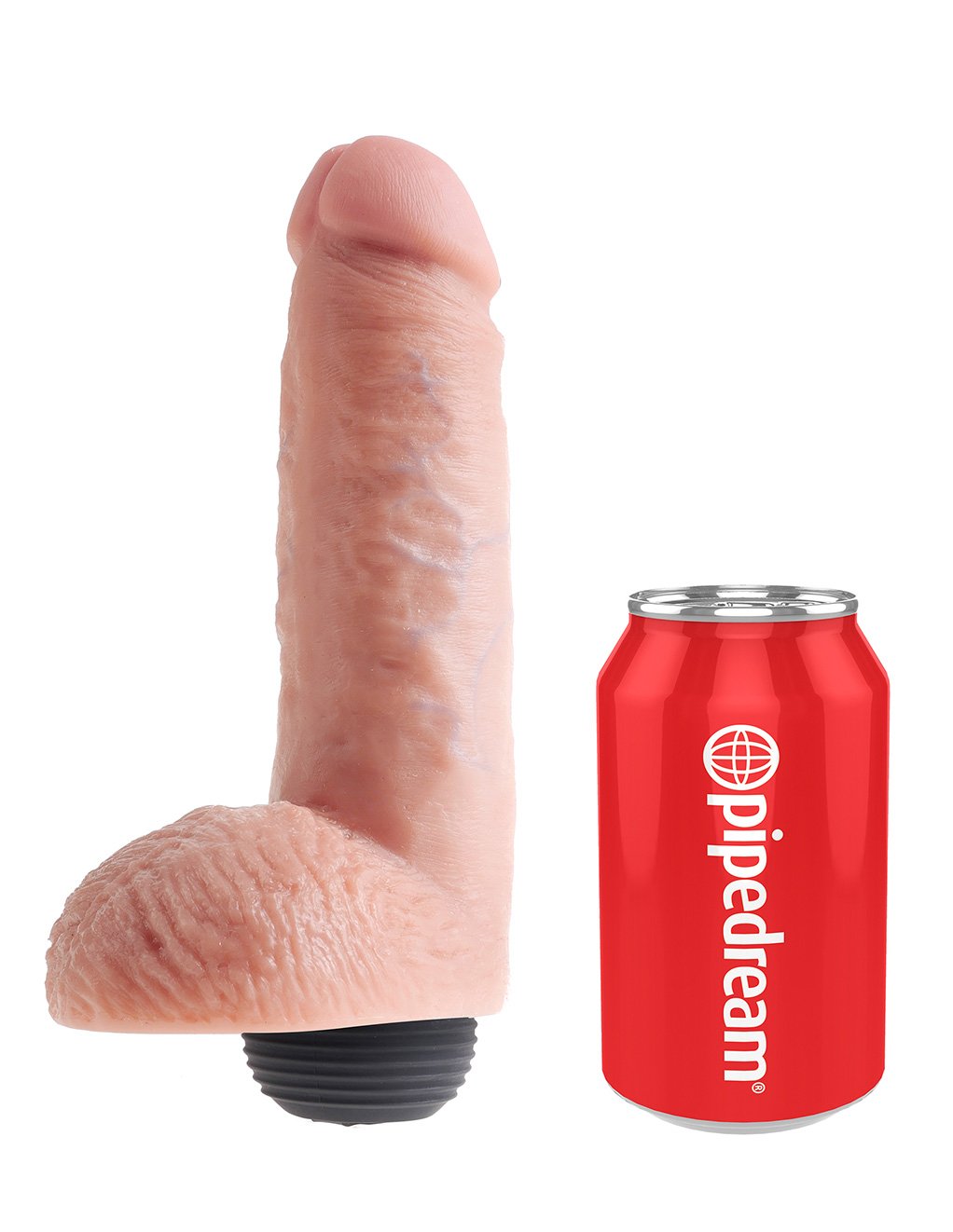 Pipedream King Cock 8 Inch Squirting Cock with Balls