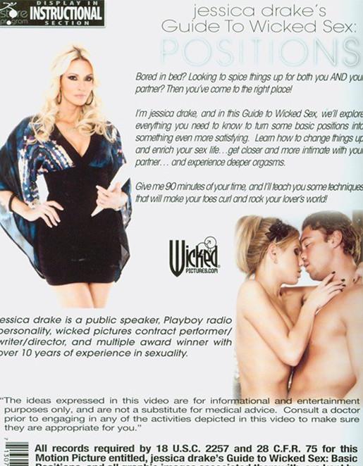 jessica drake's Guide to Wicked Sex: Positions - Adult DVD - Couples