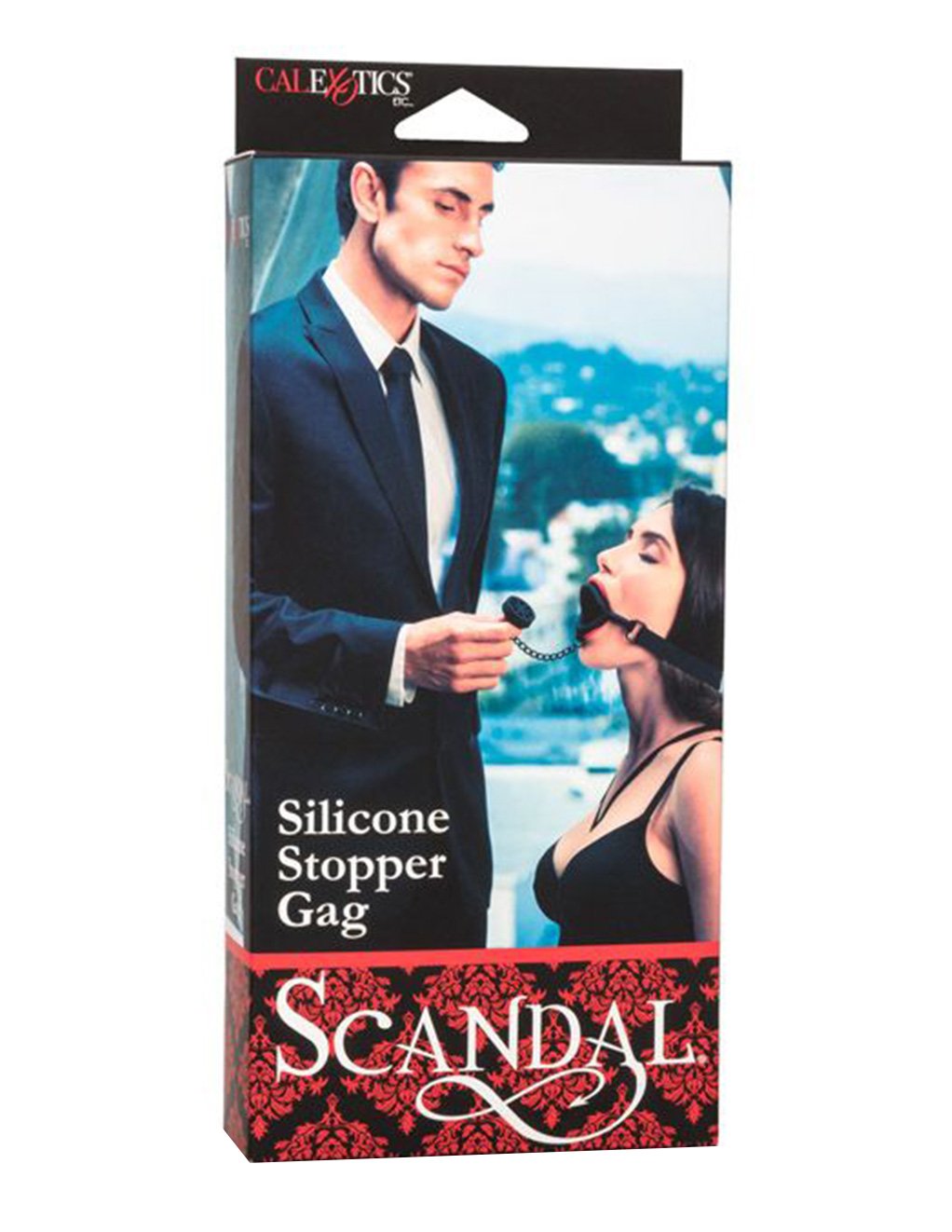 Scandal Silicone Stopper Gag - Fetish BDSM - Gags & Bits