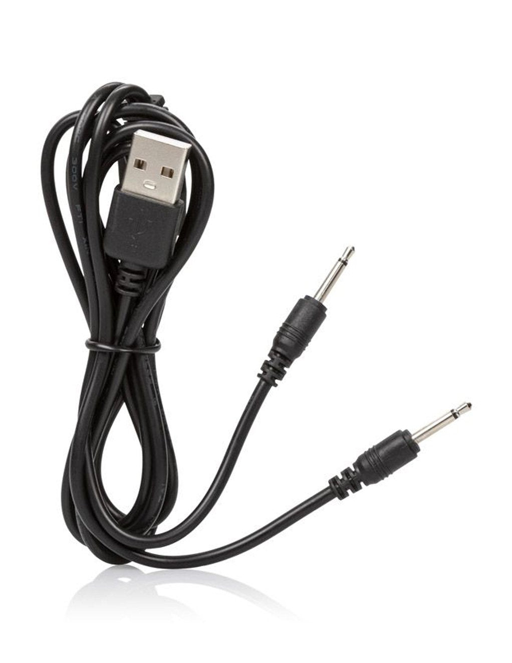 Cal Exotics Lock-N-Play Remote Petite Panty Teaser dual charging cable