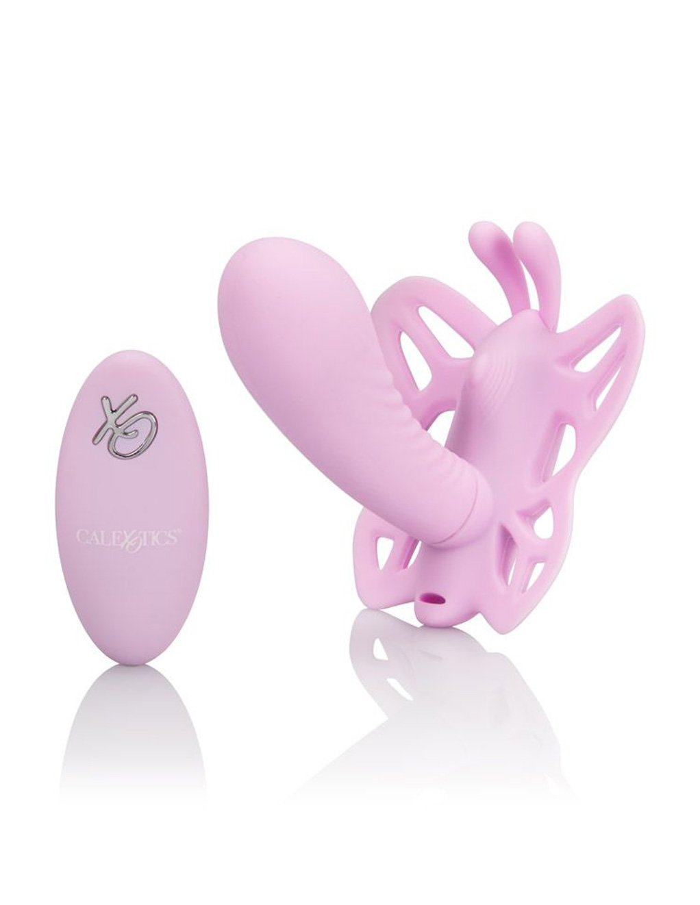 Cal Exotics Pink Venus Butterfly Remote Dual Stimulation Massager