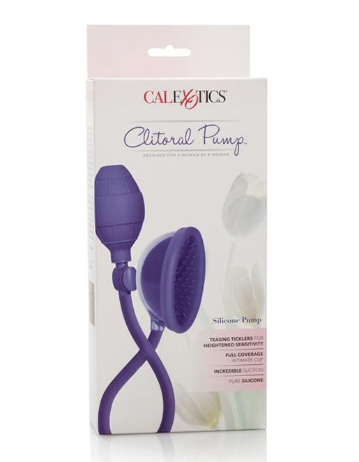 Calexotics Silicone Clitoral Pump Purple Package