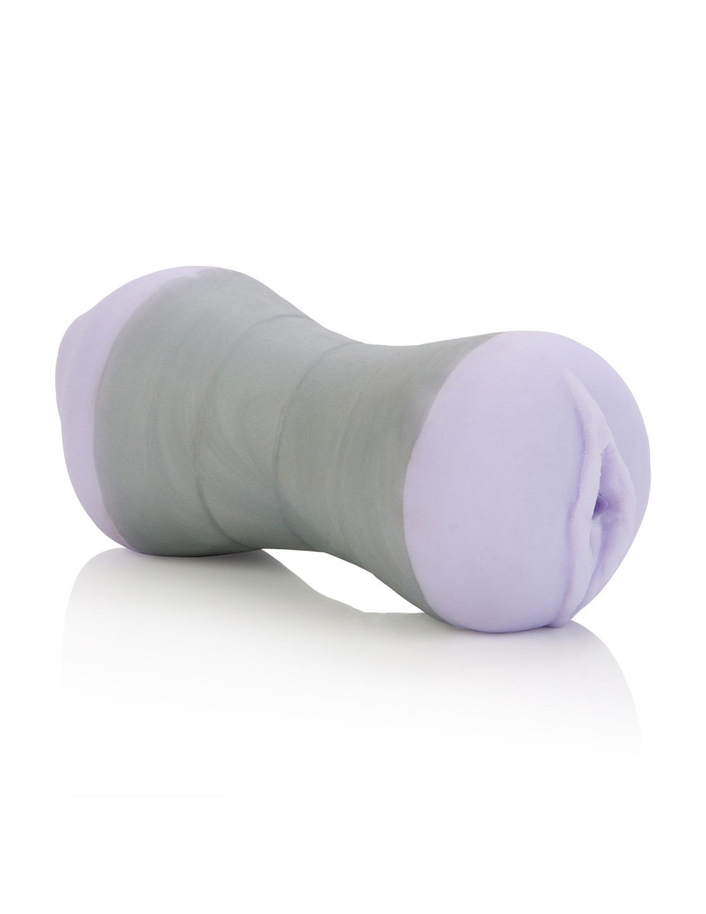 Cal Exotics Travel Gripper BJ & Pussy Masturbator side view pussy