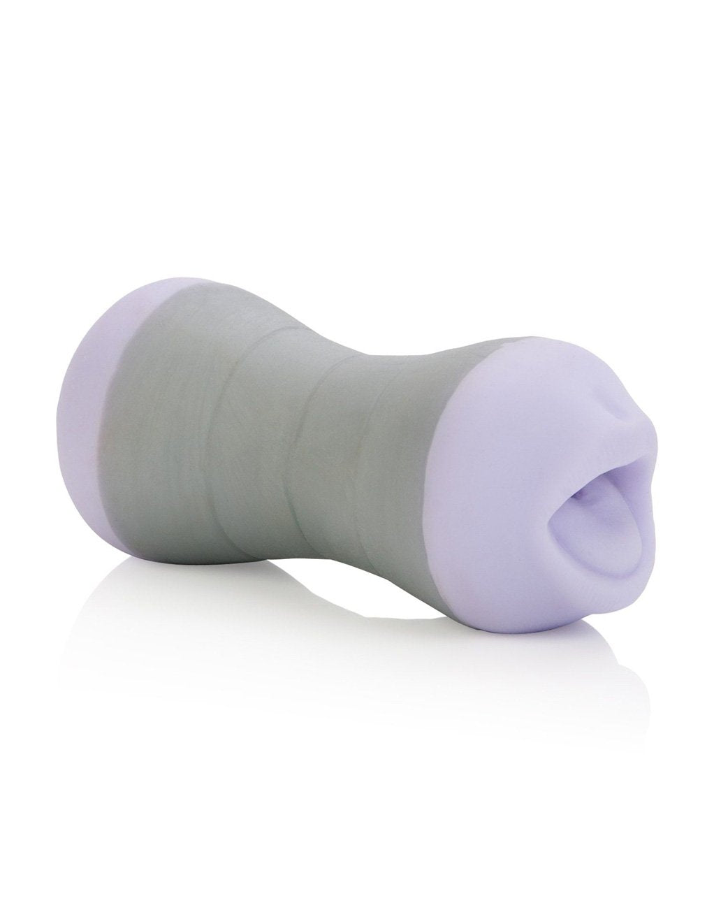 Cal Exotics Travel Gripper BJ & Pussy Masturbator side view mouth