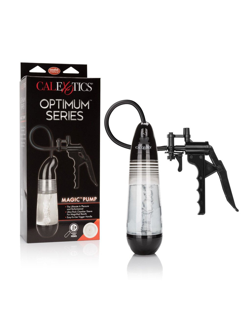 Cal Exotics Black Optimum Series Magic Pump Sex Toy For Men
