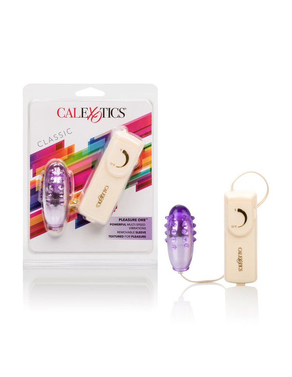 Cal Exotics Pleasure Orb Vibrating Egg package with toy