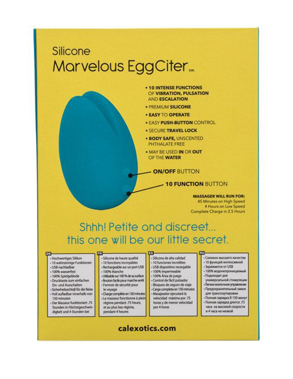 Mini Marvels Marvelous Eggciter Massager - Novelties - External