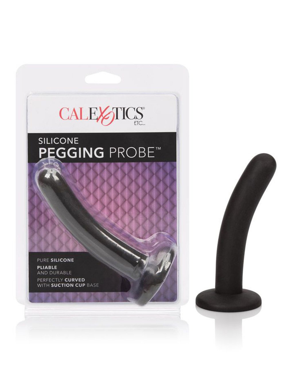 Cal Exotics Silicone Pegging Anal Probe Black