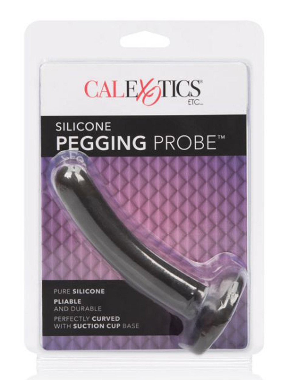 Cal Exotics Silicone Pegging Anal Probe Black
