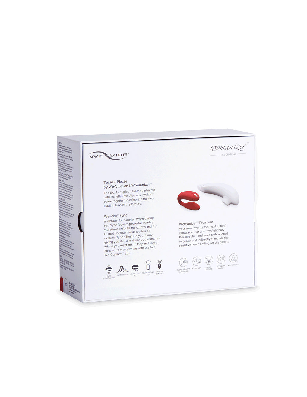 Tease And Please Premium Collection Box Back