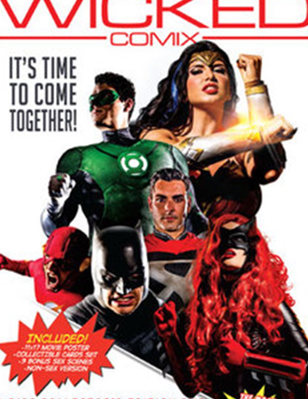 Wicked Comix Justice League XXX (2 Disc set) - Adult DVD - Mainstream