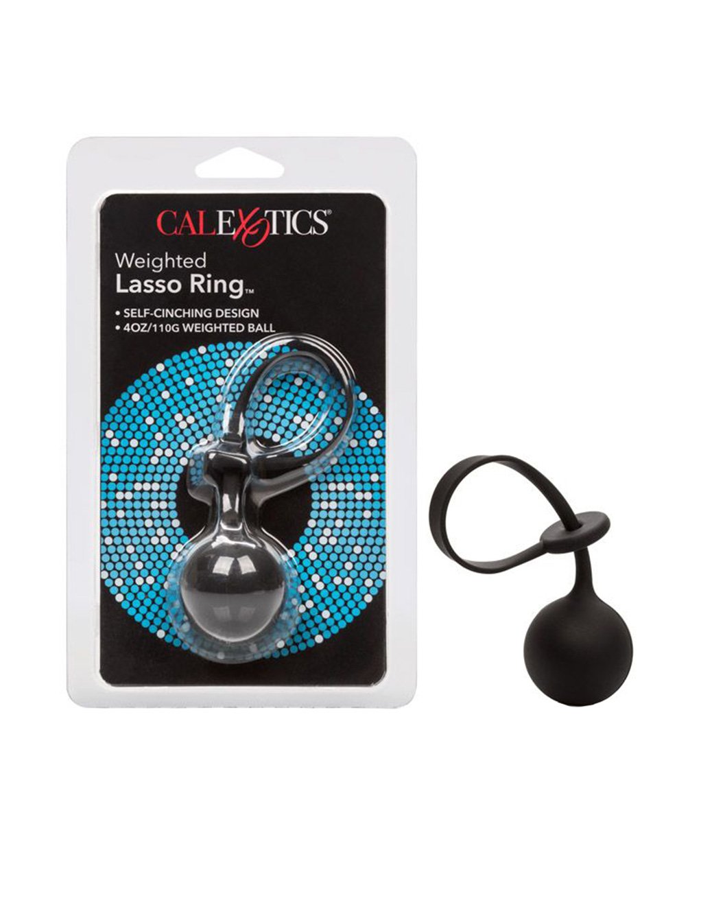 Cal Exotics Weighted Lasso Cockring - Novelties - Cockring