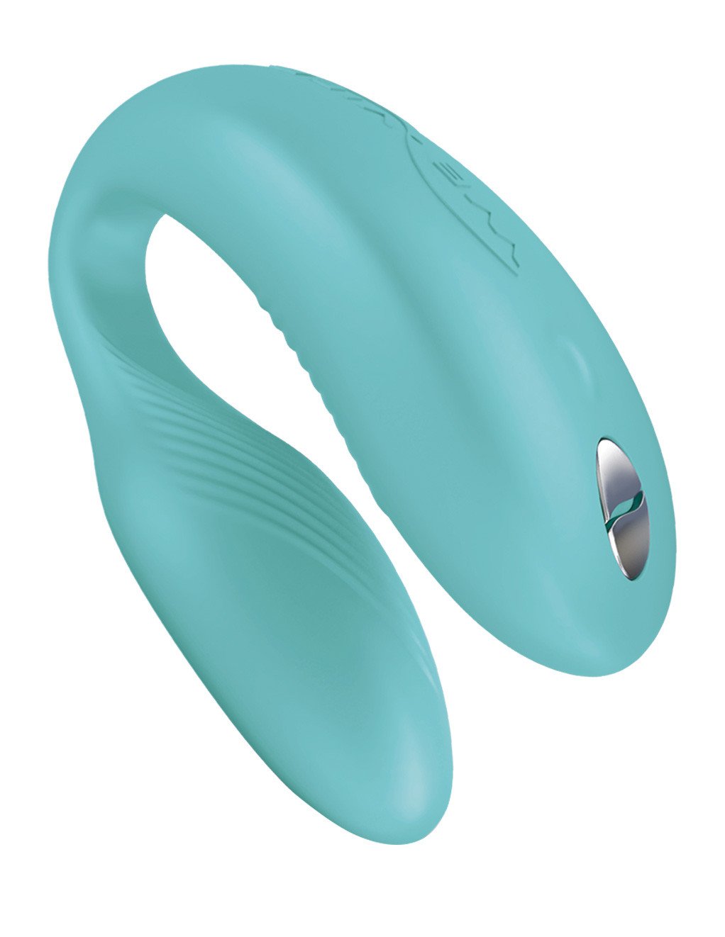 we-vibe sync adjustable couples' vibrator teal 