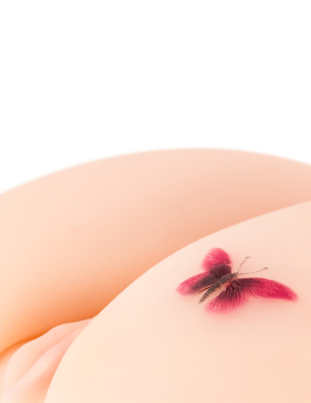 X5 Men by Blush Novelties Vibrating Rear Ecstasy Masturbator Beige